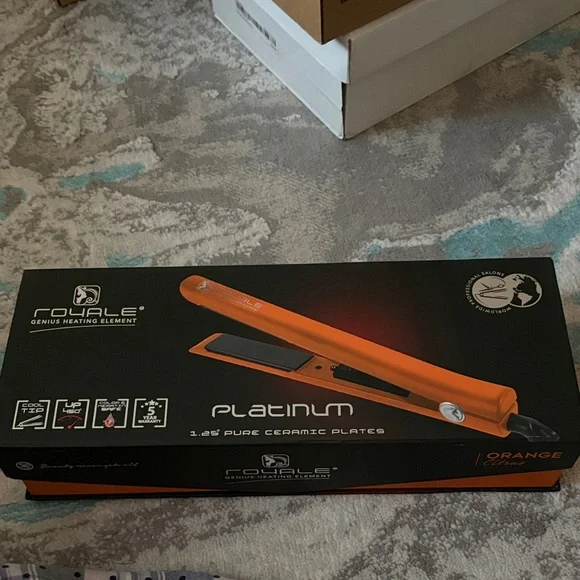 Royale Orange Hair Straightener
